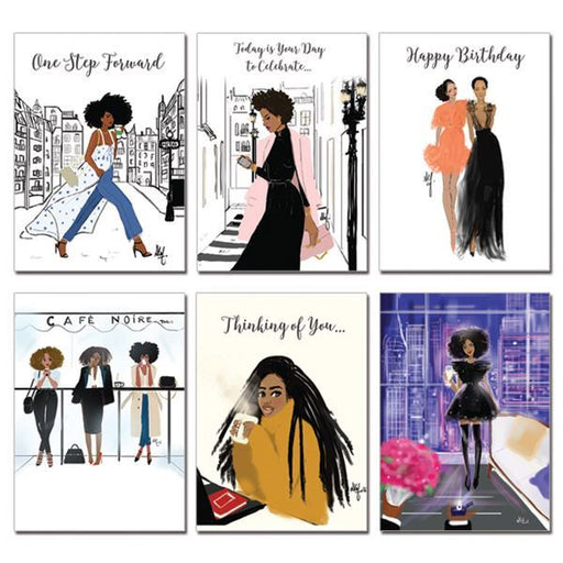 Boxed Greeting Cards (Set of 11) - "Girlfriends Series 2"