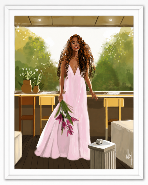 "Fleurie Woman" | Art Print Limited Edition