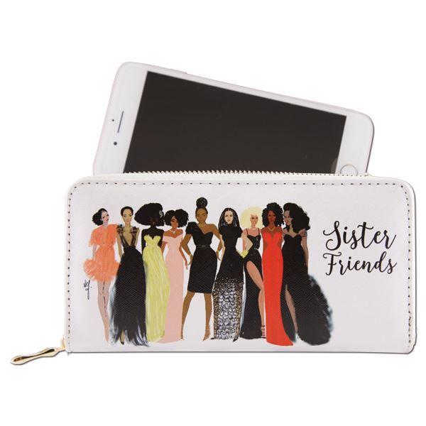 Nicholle Kobi x AAE "Sisters Friend" I Long Clutch Wallet