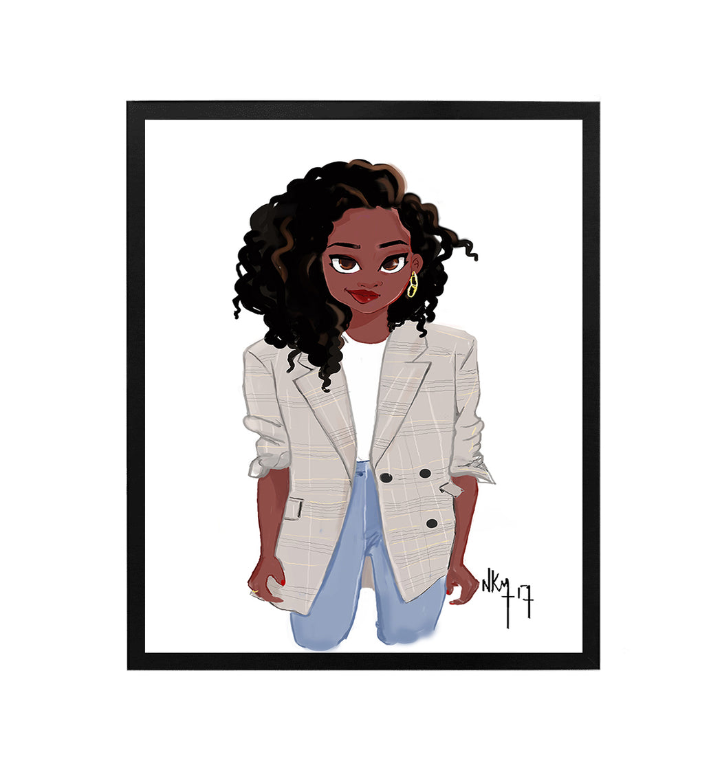 "Antoinette" | Art Print - Nicholle Kobi