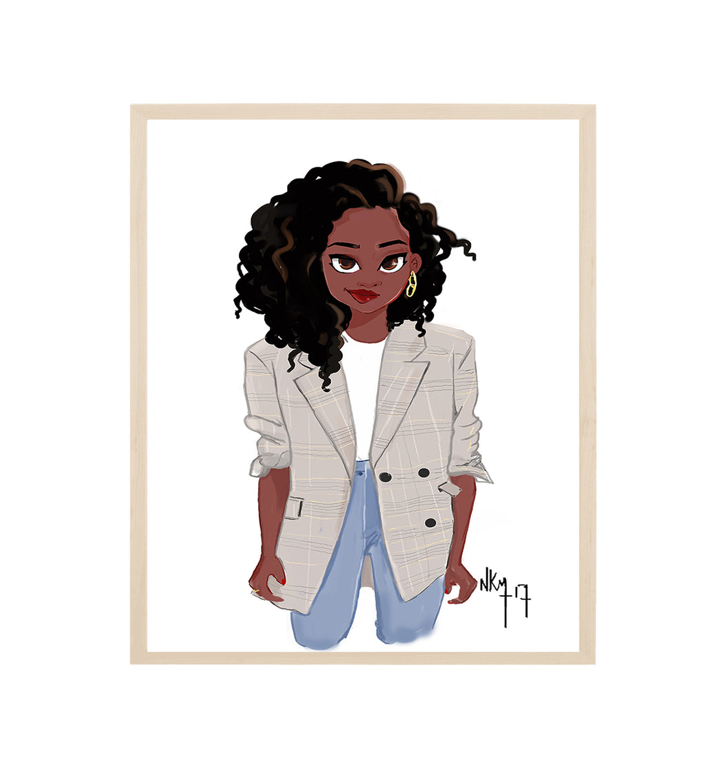 "Antoinette" | Art Print - Nicholle Kobi