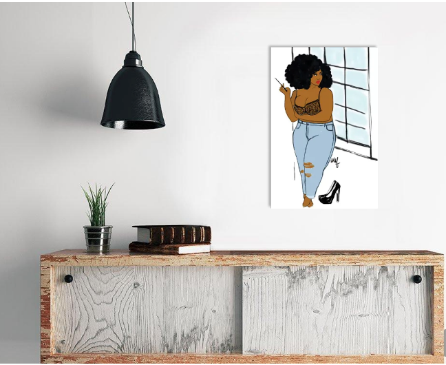 "Nelly" | Art Print