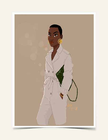 "Sally" | Art Print