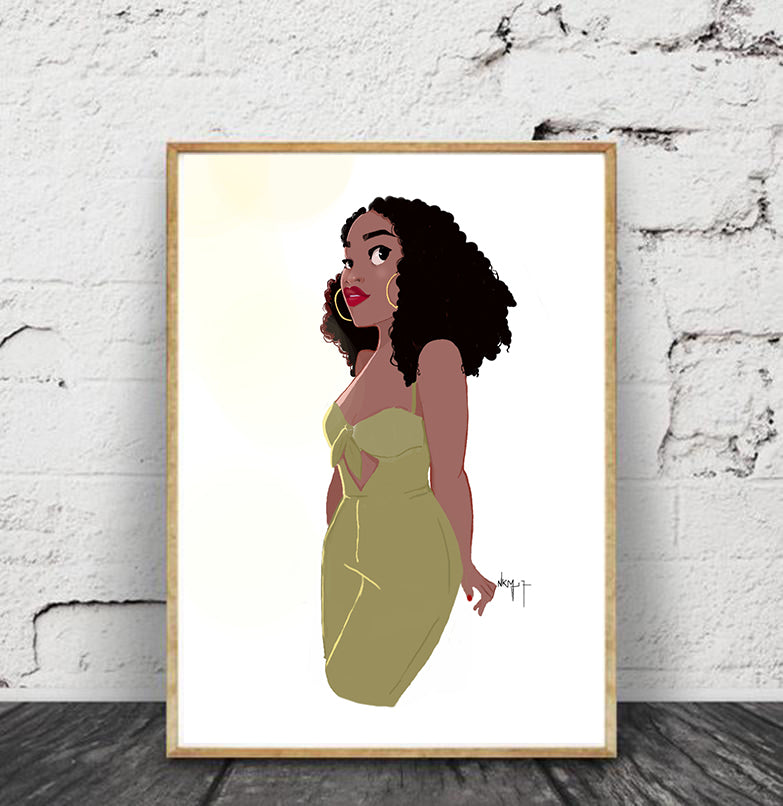 "Emilie" | Art Print