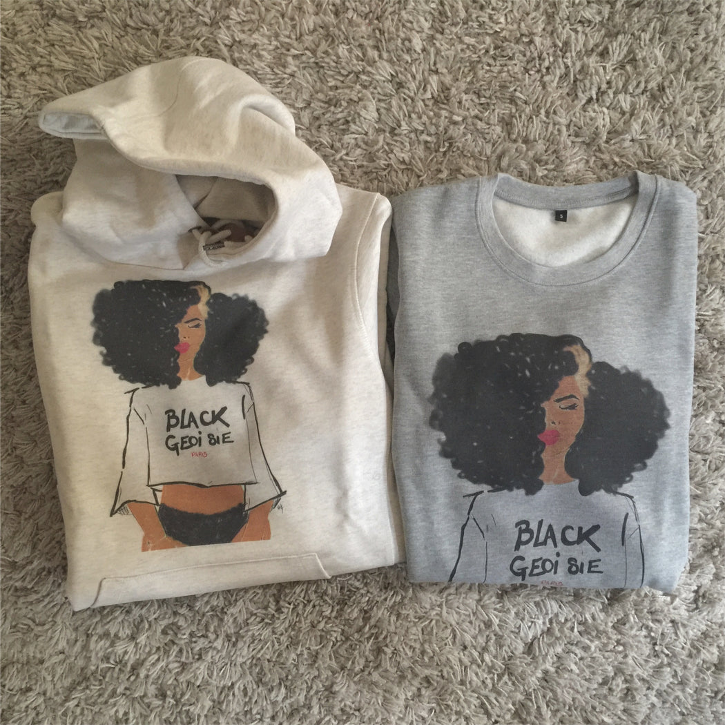 Black Geoisie I Unisex Sweatshirt