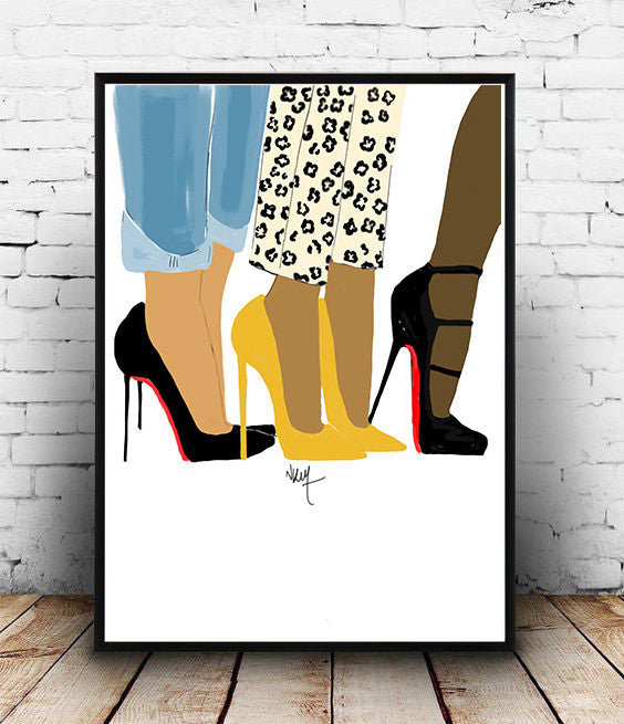"La Marche" | Art Print - Nicholle Kobi