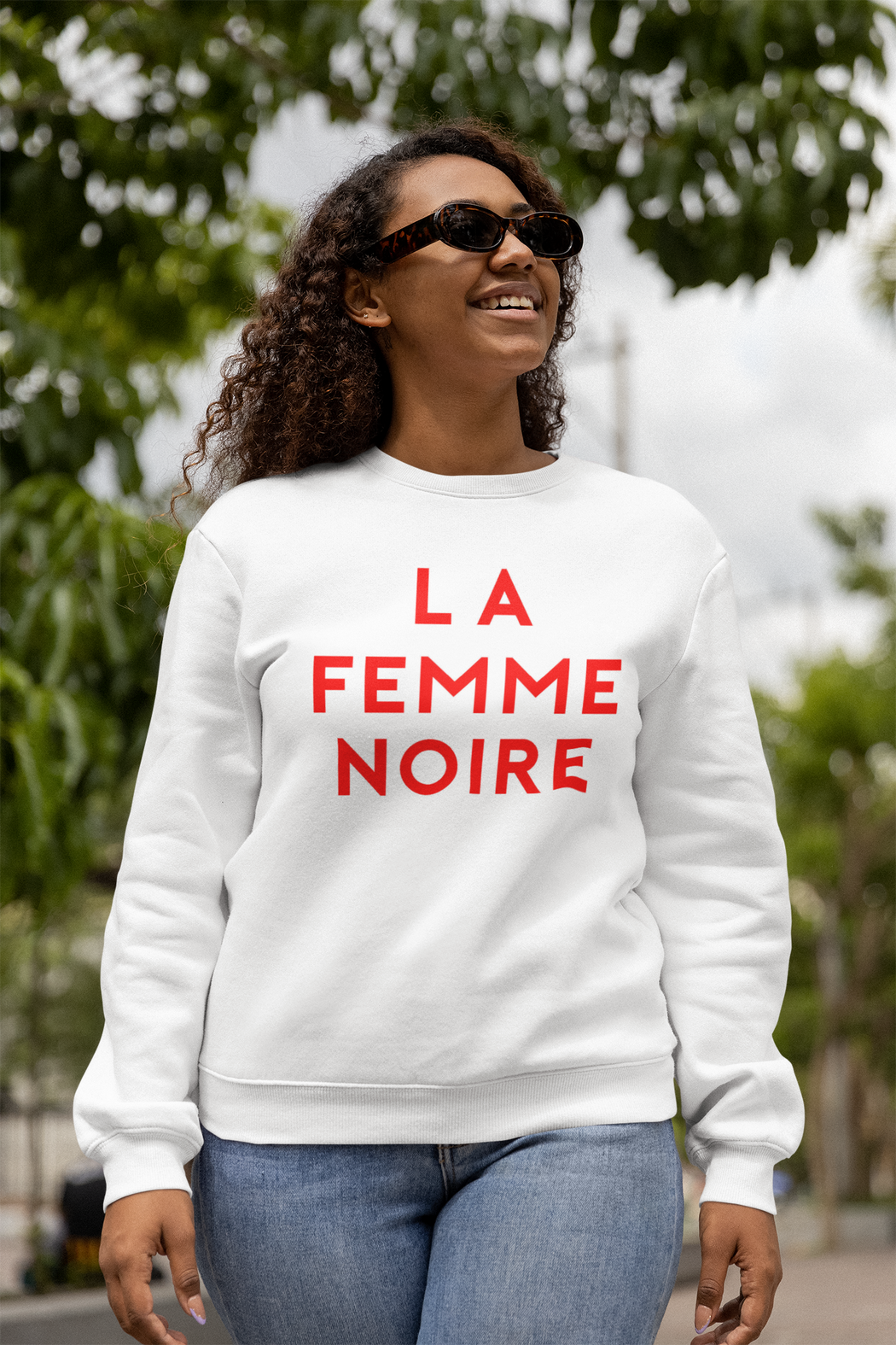 The Iconic La Femme Noire I SWEATSHIRT