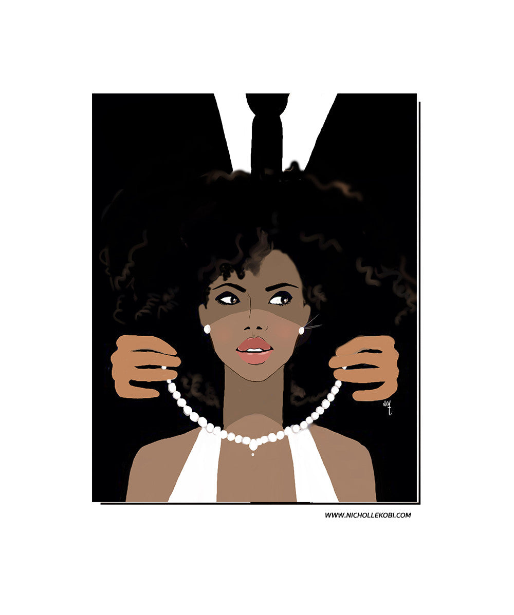 White Pearls | Art Print - Nicholle Kobi