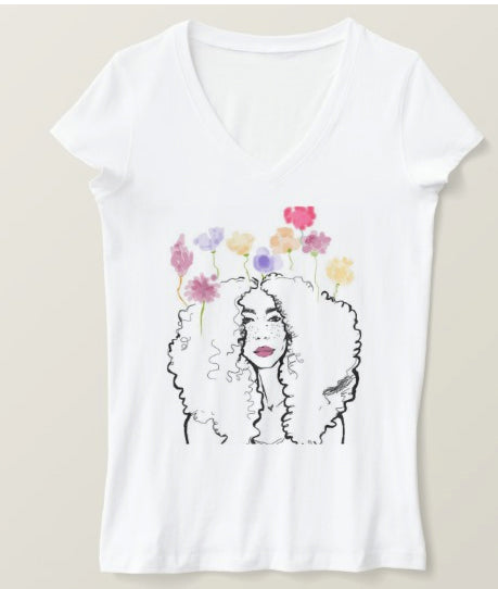SZA Flowers | T-Shirt - Nicholle Kobi