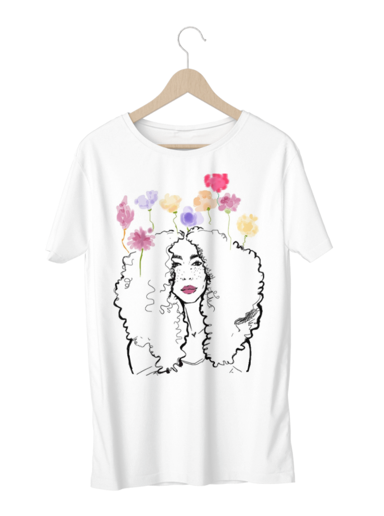 SZA Flowers | T-Shirt - Nicholle Kobi