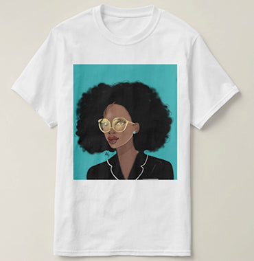 Fille a Lunette | T-Shirt - Nicholle Kobi