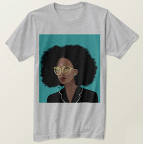 Fille a Lunette | T-Shirt - Nicholle Kobi