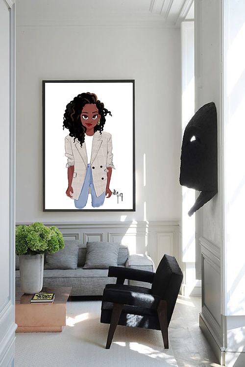 "Antoinette" | Art Print - Nicholle Kobi