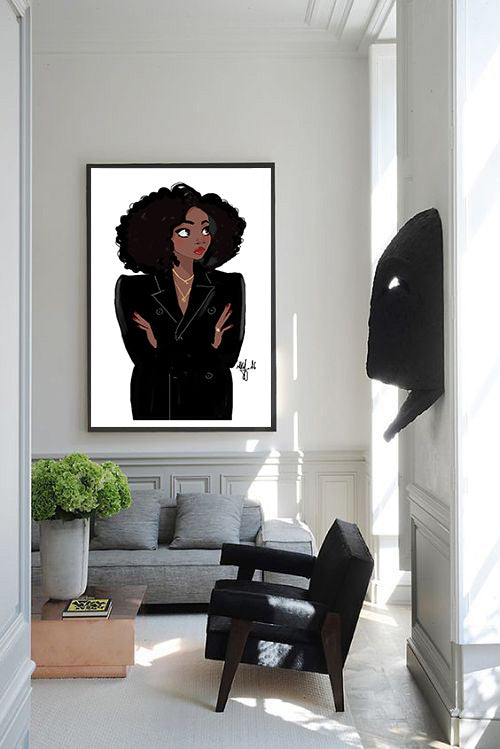 "Girl Boss 2" | Art Print - Nicholle Kobi