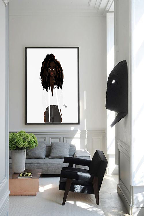 "Daniella" | Art Print - Nicholle Kobi