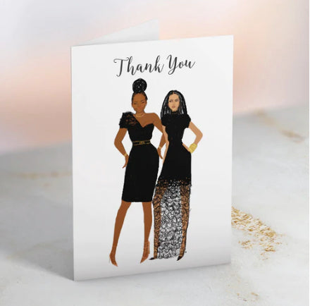 Boxed Greeting Cards (Set of 6) - "Girlfriends Series"