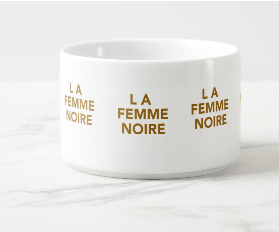 "La Femme noire Collection" | Bowl
