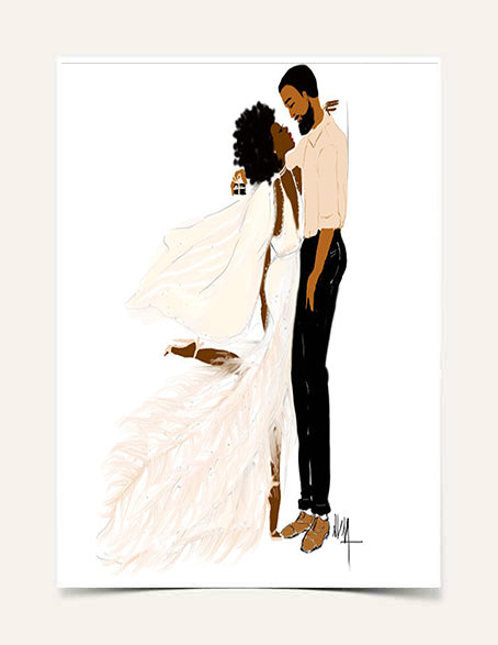 "All I Need Is Love" | Art Print - Nicholle Kobi