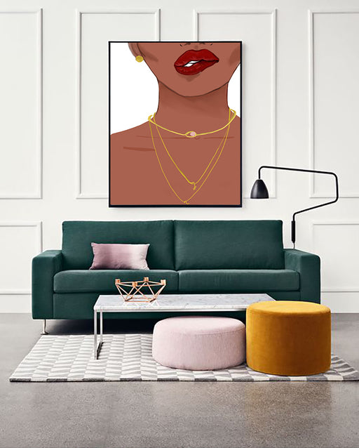 "Love My Lips" | Art Print - Nicholle Kobi