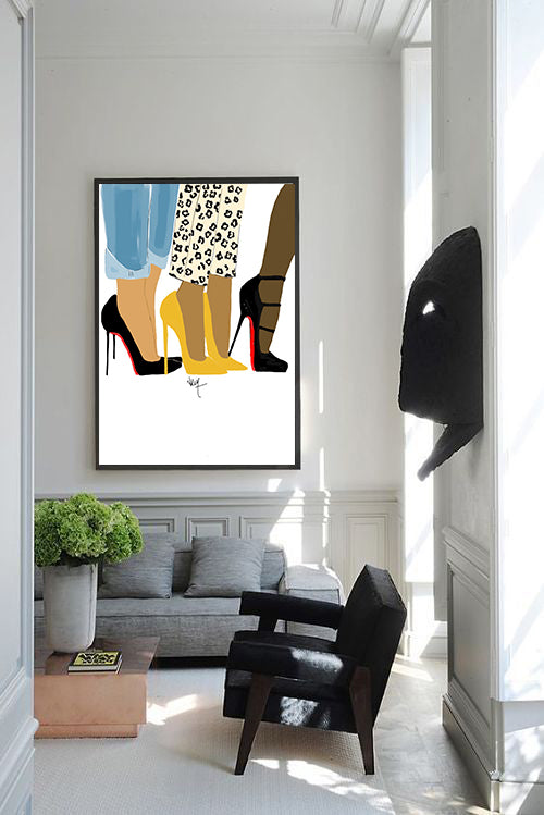 "La Marche" | Art Print - Nicholle Kobi