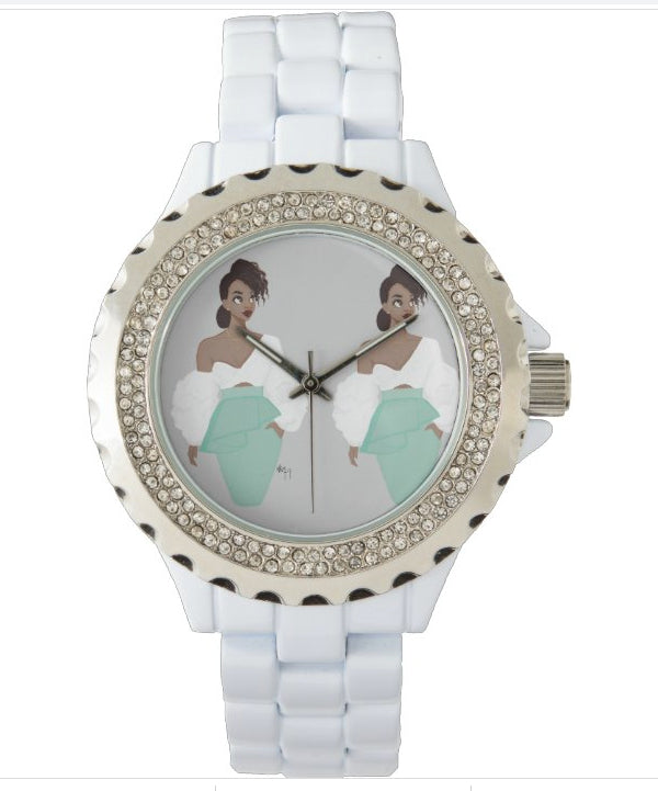 Blouse Blanche 1Watch I Nicholle Kobi