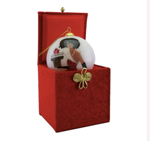 Fabulous Christmas Glass Christmas Ornament