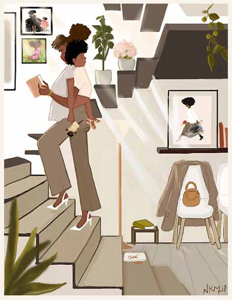 Farrah | Art Print - Nicholle Kobi