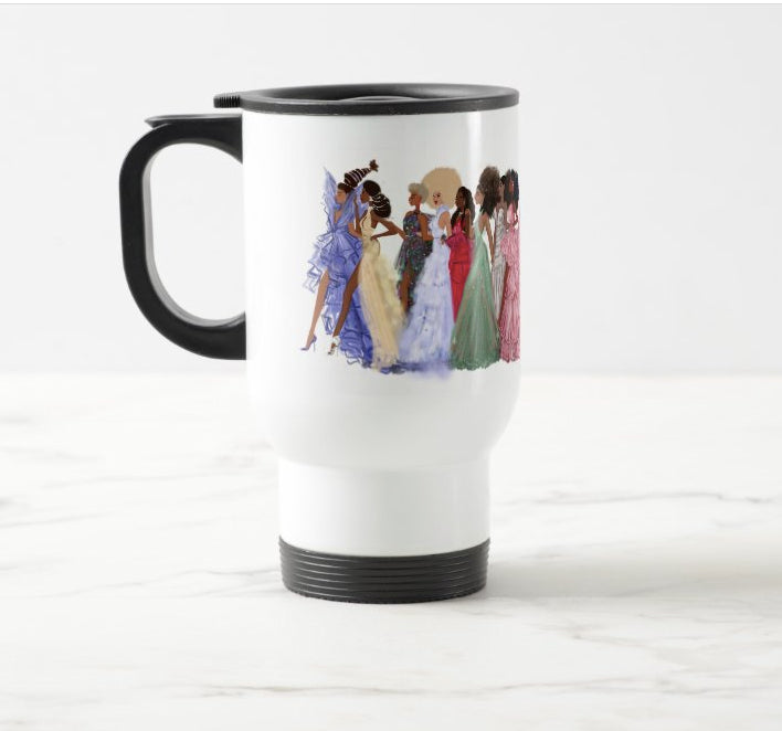 Nicholle Kobi Sisters FriendsI Travel/Commuter Mug