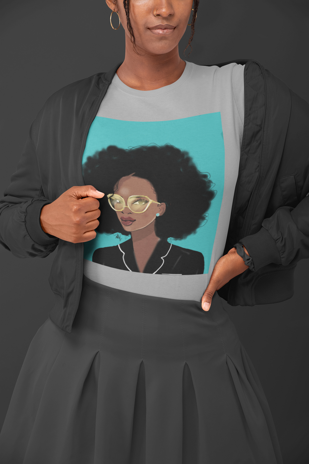Fille a Lunette | T-Shirt