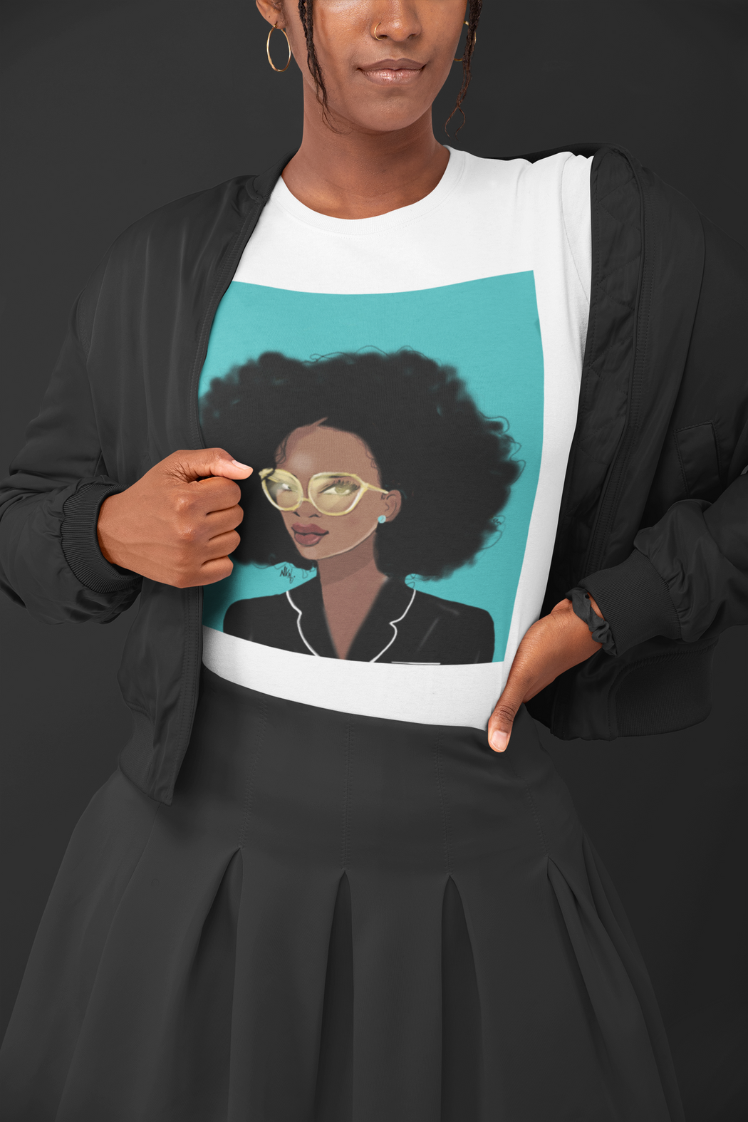 Fille a Lunette | T-Shirt