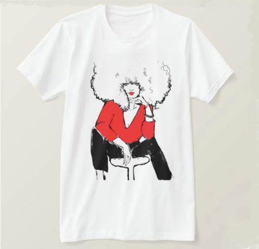 Black And Rouge | T-Shirt - Nicholle Kobi