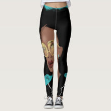Fille a Lunette| Leggings