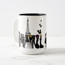 Noire Parisian Tasse I Mug