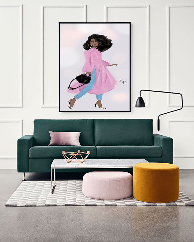 "Zahara La Gracieuse " | Art Print - Nicholle Kobi