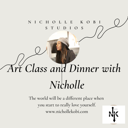 Art Class and Dinner with Nicholle Kobi 2026 All  Cities