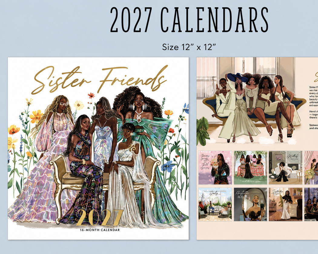 2027 Sister Friends Calendar
