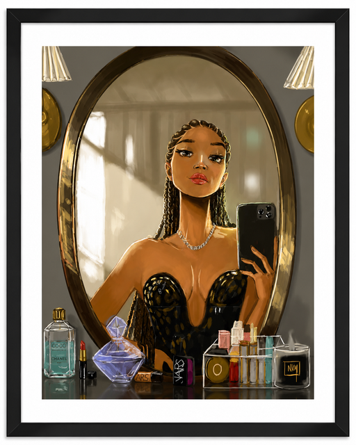 "Mirroir Woman" | Art Print Limited Edition