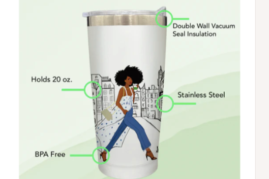 Keepin' It Moving Small Tumbler