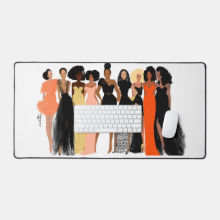 Desk Mat Sisters Walk Together