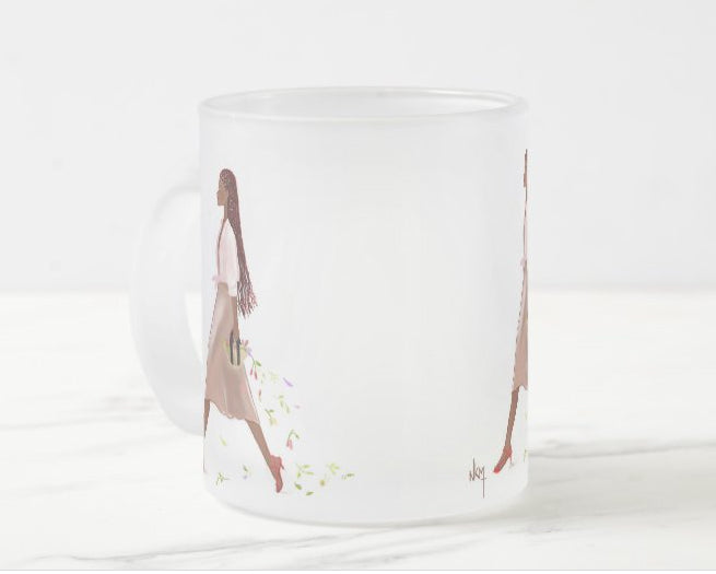 Fleurs | Glass Mug