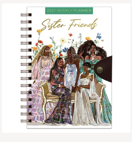 2027 Sister Friends Weekly Planner