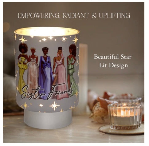 "SISTER FRIENDS" LED Frameless Candle