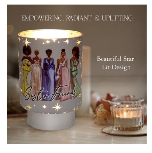 "SISTER FRIENDS" LED Frameless Candle