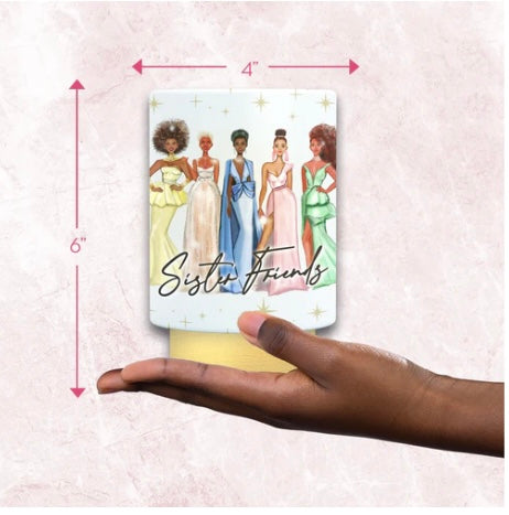 "SISTER FRIENDS" LED Frameless Candle