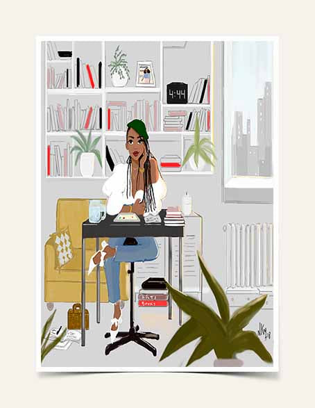 Mia 2 " | Art Print