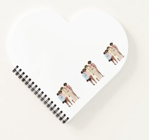 Friends Large Notebook Single