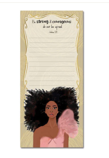 STRONG GIRTL MAGNETIC NOTEPAD