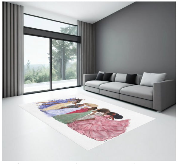 Sister Friends 2 Rug I Nicholle Kobi