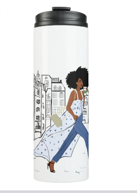 Nicholle Kobi  I " Keepin' Moving "Travel Mug
