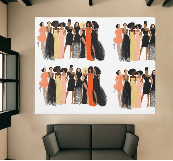 Sister Friends Rug I Nicholle Kobi